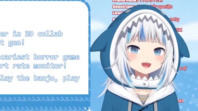 [holorus] гавр гура чучуть пошлая [hololive rus sub]