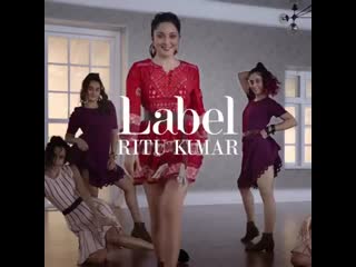 Kiara advani for label ritu kumar