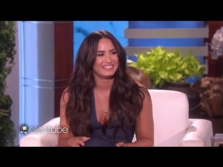 Demi lovato talks baring it all at the grammys