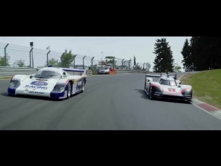 919tribute on tour the 956 and the 919 hybrid at the 24h nürburgring