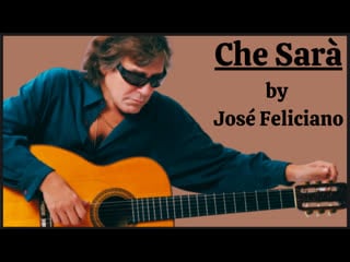 Che sarà, malagueña and cucurrucucú paloma by josé feliciano new 2023!