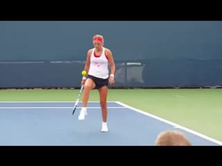 Vika at practice #cincytennis
