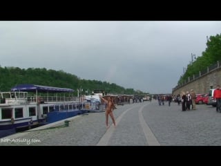 Martina k nude in public 1