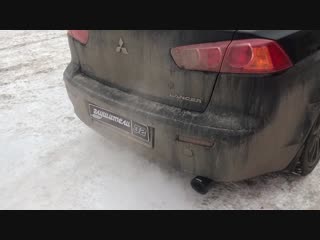 Lancer x akrapovic style