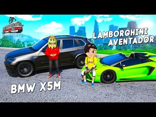 Битва контейнеров с димкой! поставили bmw x5 против lavborghini aventador! (mta province)