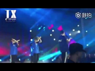 「fancam」 180814 snow beer superx fanmeet in chengdu (x)