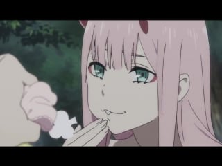 You so fucking precious when you smile | darling in the franxx zero two animewebm
