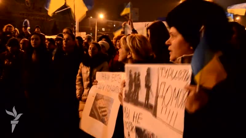 Две тысячи дончан митинговали за единую украину