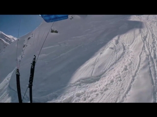 Massive avalanche speedriding with maxence cavalade 18 february 2018 in val disère