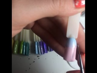 Градиент тонкой кистью