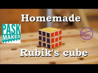 Homemade rubiks cube (experiment)