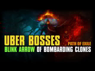 Poe 3 23 | uber maven exarch eater | blink arrow of bombarding clones showcase | path of exile