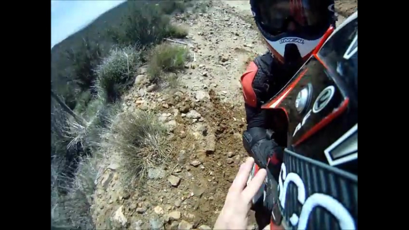 Motorcycle facial impalement official video