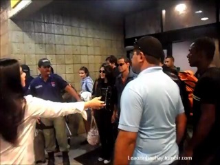 Rayana carvalho, ully lages, pedro cassiano e thiago amaral chegada no aeroporto recife 14 10 2012