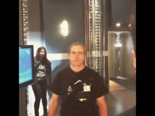 When you’re gonna film the 2nd team rehearsal but then andy shows up to wire you, so you bail… #happyweekend