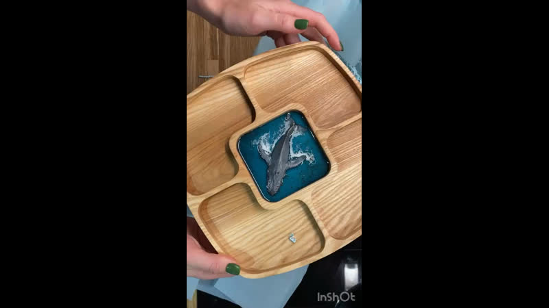 Менажница с китом на вашем столе ☺️