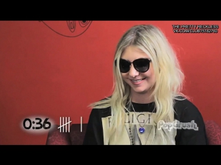 Pop time taylor momsen of the pretty reckless reveals her biggest pet peeve (rus sub)