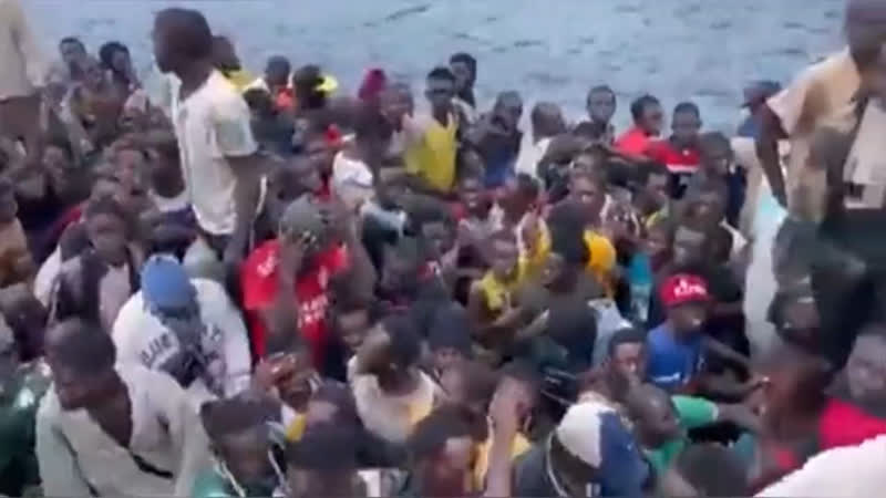 Неоевропейцы прибывают в испанию