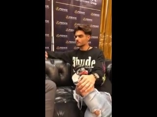 Abraham mateo fb live clarincom argentina (23/08/18)