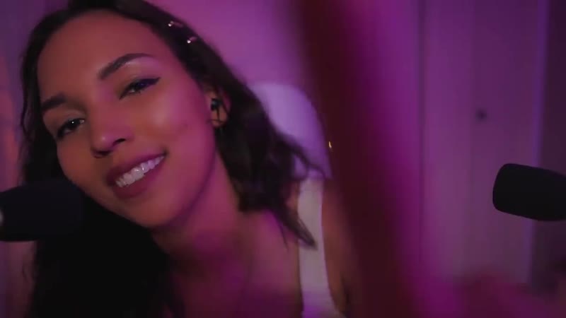 Asmr francais 💜 blabla puis inaudible (mouvements de mains, déclencheurs, léger