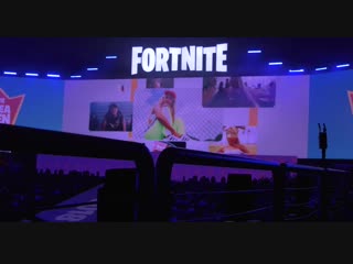 181215 fortnite 코리아대회 오픈 효린 축하무대 출연연상