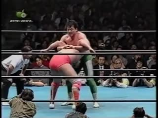 Mitsuharu misawa vs kenta kobashi (ajpw champion carnival 1997 tag 21)