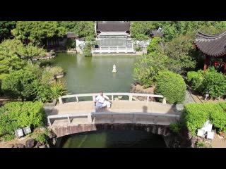 Sensei aleksandr grib suparinpei kata in chinese park in okinawa