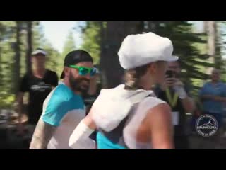 Trail runners volunteering at best keeping you cool when you most need it at the @wser seeyouinsquaw ws100 irun4ultra mp4