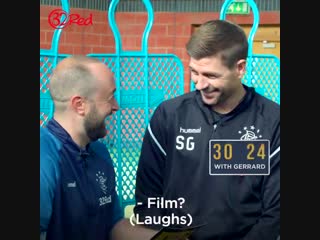 A minute with gerrard