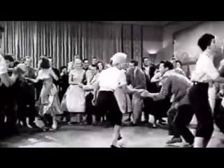 Bill haley " lets rip it up" (real 1950s rock roll, rockabilly dance from lindy hop !)