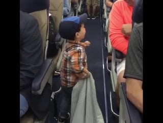 This adorable porn fist bumped his way through the airplane while boarding a flight in kansas city