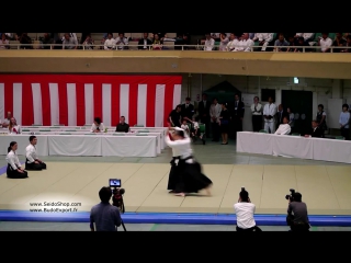 Suganuma morito shihan, 8th dan 53rd all japan aikido demonstration