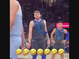 Luka doncic sees his twin