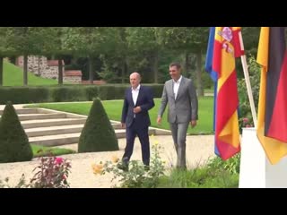 Live bundeskanzler scholz und premierminister sanchez geben pressekonferenz zu ihrem bilateralen gipfel in la coruna