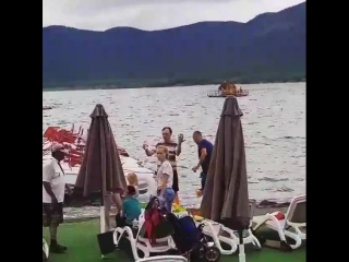 Пляж санатория алмаз