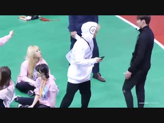 When jimin and seokjin were always being asked by the staff to behave and stay put wheneve