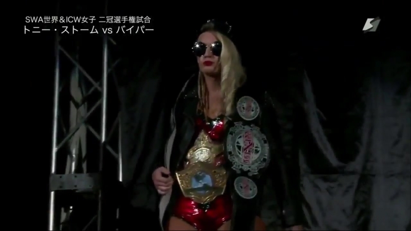 Viper vs toni storm stardom 2018