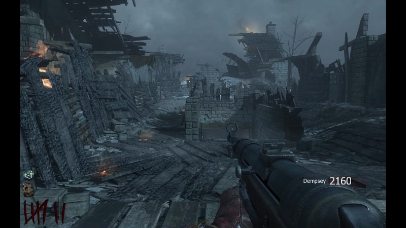 Атмосферный забег в cod black ops ii zombie origins