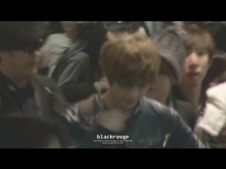 [fancam] 121201 incheon airport xiumin