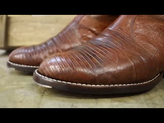 Cowboy boot restoration nocona boots get a makeover