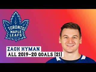 Zach hyman 21 goals 19/20