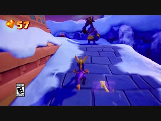 Spyro reignited trilogy frozen altars gameplay | ps4