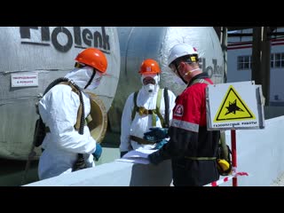 Музыкальный клип от коллектива лукойл "саратоворгсинтез"