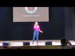 Solo junior 3rd prize dominika shostak