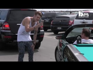 Applying the break unbelievable 100mph pool table car