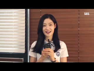 170714 #chaeyeon @ sbs 'reunited worlds' making video cut