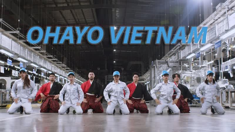 [biggest pj ever] cùng nhóm nhảy hàng đầu nhật bản và 100 công nhân¦ x daikinx triqstar