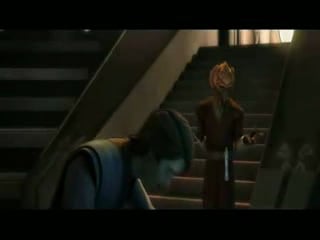 Anakin and ahsoka