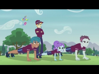 Equestria girls 3 friendship games animated shorts 02 pinkie spy