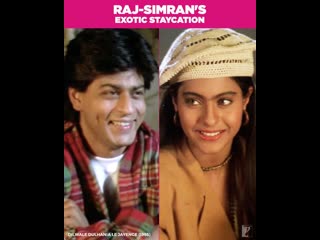 Raj simran's exotic staycation | scene | dilwale dulhania le jayenge | shah rukh khan | kajol